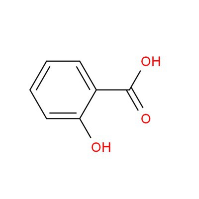 69-72-7 Salicylsyra Antiscorching Agent C7H6O3